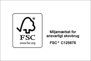 Bæredygtige FSC træpiller 